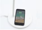 QI Wireless LED Table Lamp 150lm Luminance With Dimmer Light / Timer Function