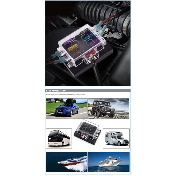 1 Input 6 Output Standard Blade Fuse Block For ATY Automotive Fuse