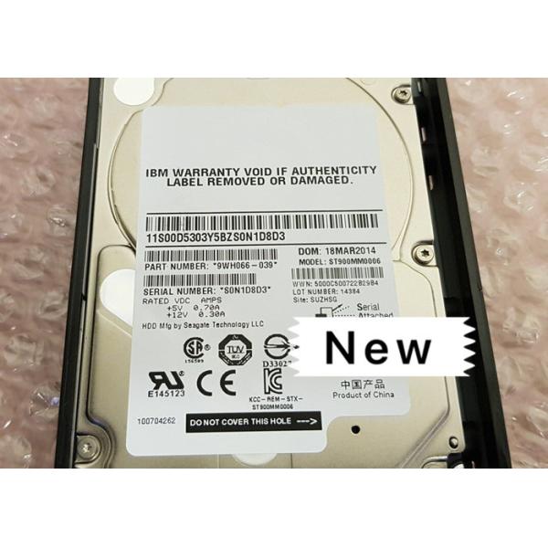 00Y2684 900G IBM Laptop Hard Drive 10K SAS 2.5 6G V7000 Gen1 SC2 For Server