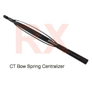 China CT Coiled Tubing Bow Spring Centralizer 2.5 Inch 200KN Load wholesale
