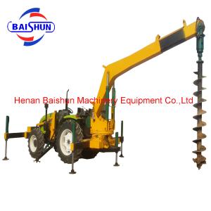 China Truck Mounted Crane Pole Auger Piling Rig/Piling Machine wholesale