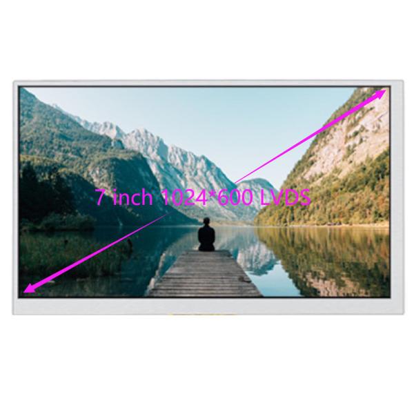 7" Inch 1024x600 LVDS TFT LCD with CTP, PCAP Touch Screen 7 inch IPS