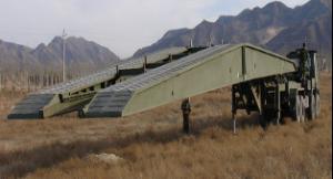 China 21m Long 3.3m Wide Temporary Military Mobile Bridge on sale