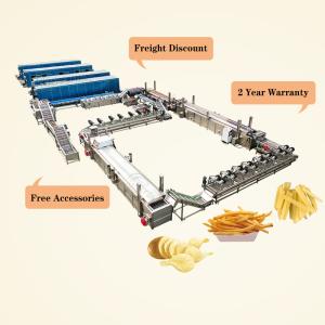 Buy cheap Potato Chips Making Machine Production Line for 380V Voltage 8500*1100*1200mm from wholesalers