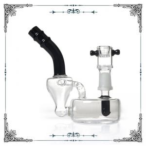 China Mini Bong Glass Smoking Water Pipes Tobacco Hookah With 14mm Bowl Wholesale wholesale