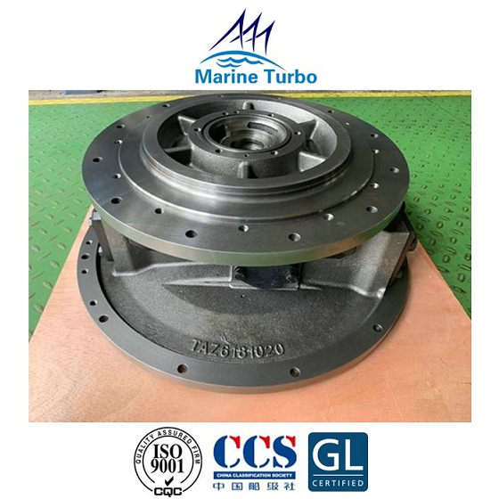 T- Mitsubishi Turbocharger / T- MET26SR Bearing Casing For Marine Turbocharger Alternative Parts