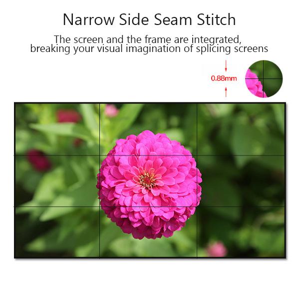 46 Inch 72% Color Gamut ADS Panel LCD Video Wall Screen With 3.5mm Seams 04