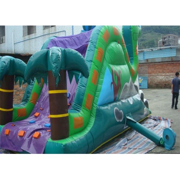 20 Foot Outdoor The Hulk Commercial Inflatable Slide With Double Sides