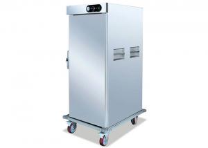 China Stainless Steel Mobile Singe Door Electric Food Warmer Cabinet 11 Racks wholesale