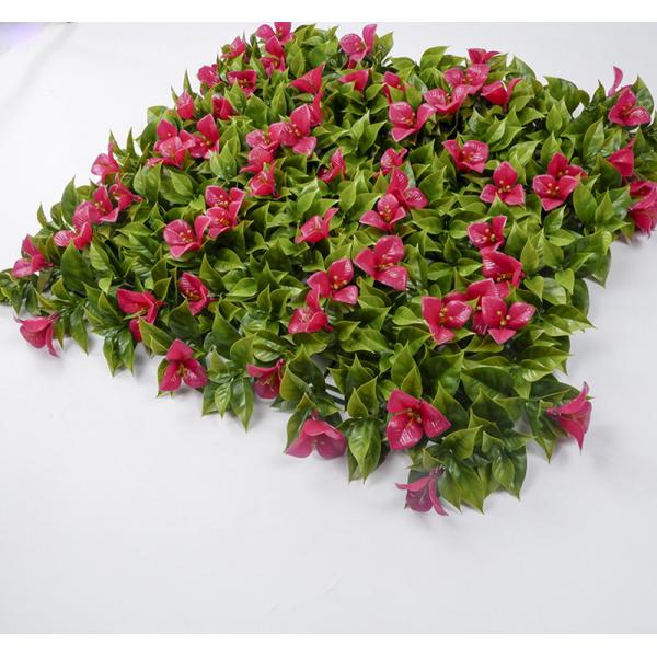 Rose Rattan Artificial Green Walls Wedding Decoration Dustproof
