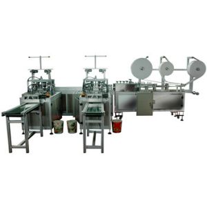 China Eco Friendly Pollution Mask Making Machine Quiet Running For 3 Layer Mask wholesale