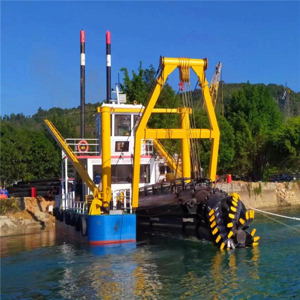 Electrical Motor Control Cutter Suction Digging Dredger for Lake Sand