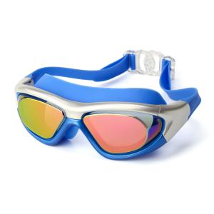 China NEW Children Adult Swimming Goggles Eyeglasses Anti-Fog Swim Goggles Swimming Glasses Adjustable UV Protection wholesale