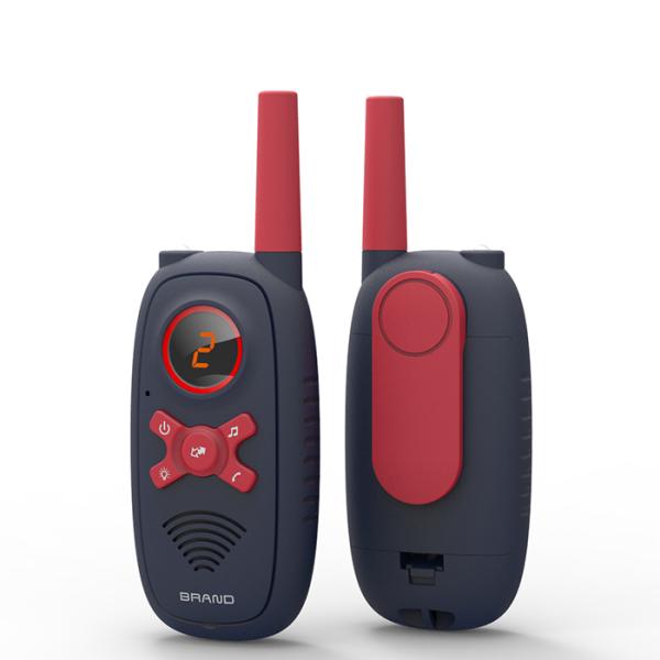 Bidirectionneles Portatives Handheld 3 Channels Walkie Talkie Toy