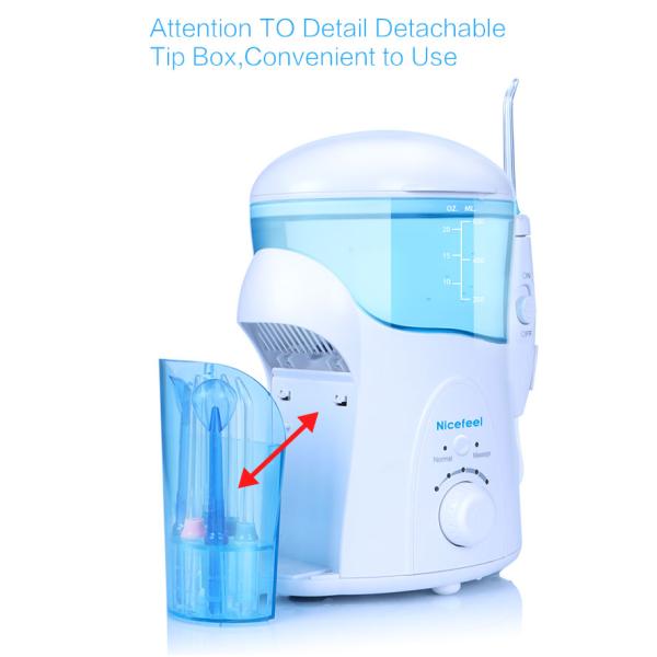 Nicefeel Dental Water Flosser 600ml With UV Disinfection