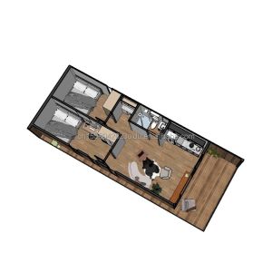 Outdoor Modern Design Prefabricated Container House with Alluminum Alloy Window