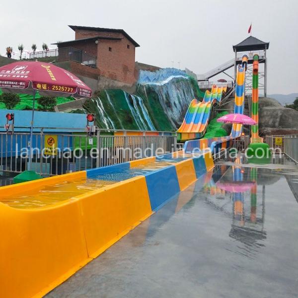 Durable Large Capacity Theme Park Water Slide Equipment Customized