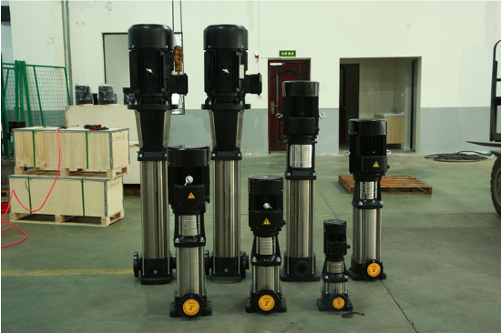 Stainless Steel Stiletto Vertical Fire Pump 2HP Multistage Water Pressure Booster 500GPM Motor