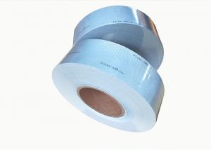 China Silver 2 Inch Marine Grade Reflective Tape For Vehicles Self Adhesive Or Fabric Base wholesale
