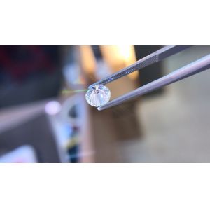 IGI Certificated 1.09 Carat D VVS1 ID EX HPHT Lab Grown Diamond Round Cut