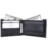 Buy cheap Black Stylish Leather Wallet With Credit Card Holder And Money Clip Purse from wholesalers
