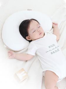 China Rectangle Newborn Baby Pillow Infant Sleep Pillow Support Neck And Head wholesale
