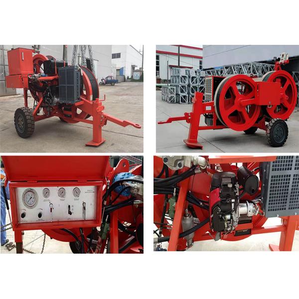 30KN Transmission Line Cable Tension Stringing Equipment