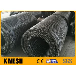 China 12mm Crimped Woven Wire Mesh 65Mn Steel Mining Screen Mesh wholesale