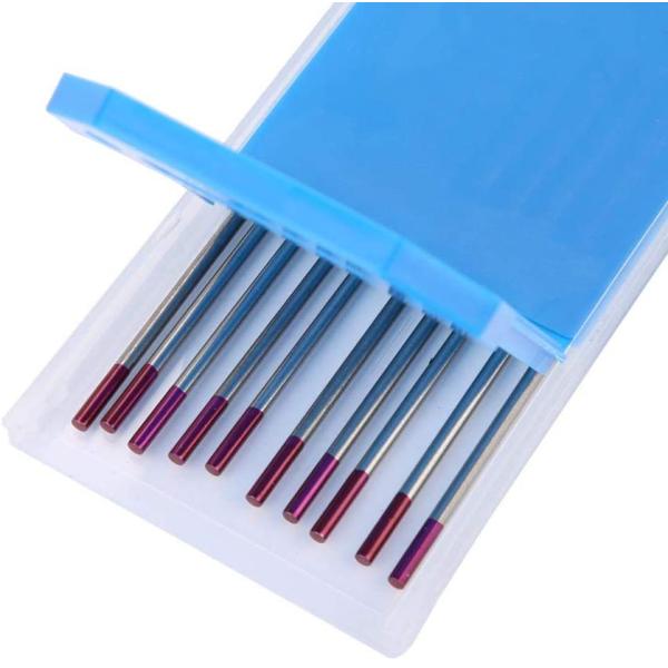 Red 2% Thoriated Tungsten Electrodes for TIG Welding Customized Support and from OEM
