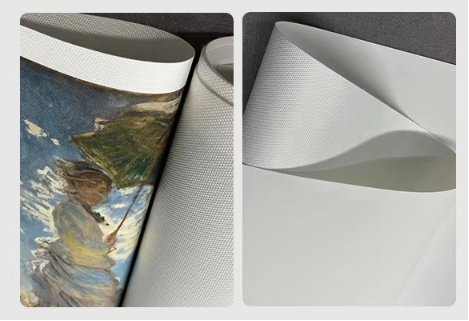 Excellent Compatibility With Eco Solvent UV And Latex Ink 280g Matte Polyester Canvas Rolls