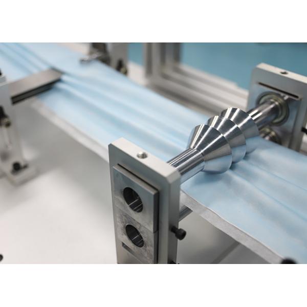 Disposable Non Woven Mask Making Machine Aluminum Alloy High Productivity