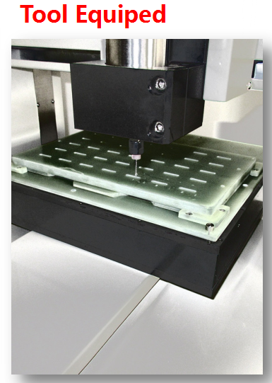 Air Cooling 60000rpm Desktop PCB Depaneling Router