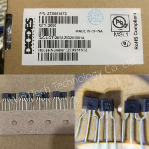 Buy cheap ZTX951STZ Bipolar Transistor IC BJT PNP Big Chip SELine from wholesalers