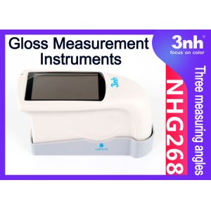China 20 ° 60 ° 85 ° Gloss meter European portable Ink paper Coating Gloss Measurement Instruments NHG268 wholesale