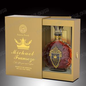 China Premium Brandy Cardboard Paper Box Custom Print Coloring wholesale