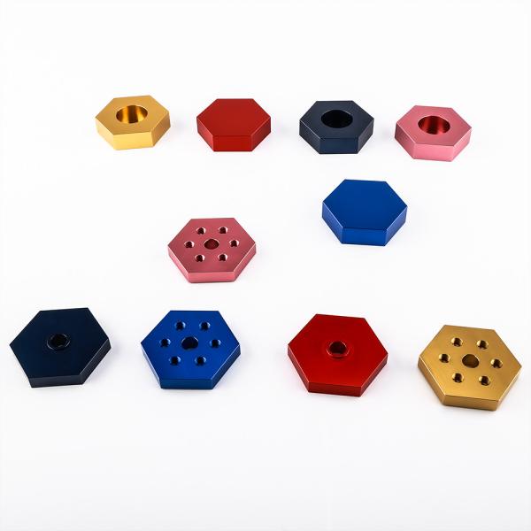 AL7075-T6 CNC Aluminum Parts Anodized CNC Machining Turning Milling Services