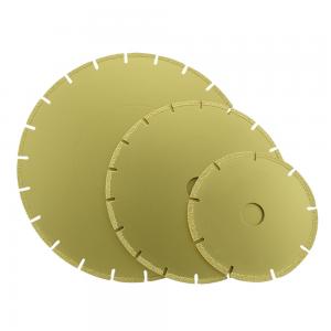 China D180mm Industrial Grade Segmented Vacuum Brazed Diamond Saw Blade for Marble Cutting on sale