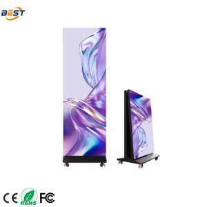 China Portable Indoor LED Poster Screen P1.25-P2.5 4K UHD 3840x2160 on sale