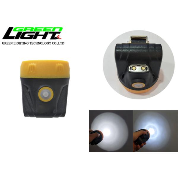 LED Wireless Miners Head Lamp With Charging Indication 10000lux 3.7V Portable