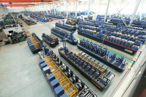 Steel Pipe Tube Production Line 38.1-114.3 x 4mm
