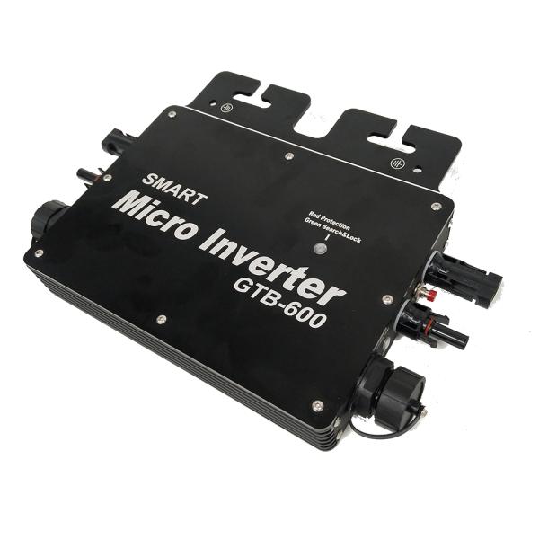 Single Phase 300W 24V Solar Micro Inverter , Micro Grid Tie Inverter