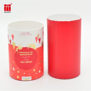 Buy cheap Motif Cosmetic Packaging Tubes , CMYK 300g Cardboard Chirstmas Gift Box from wholesalers
