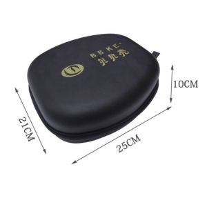 Environmental Friendly Headphone Carrying Case 25*21*10 cm With Zipper