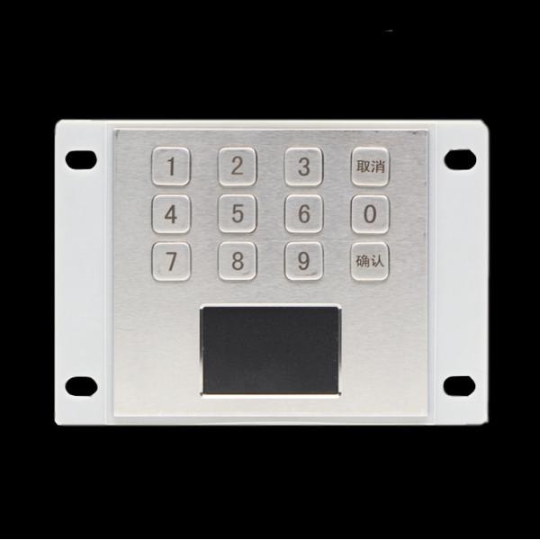 12 Buttons Type Usb Keyboard With Trackpad , Industrial Touchpad Pointing Device