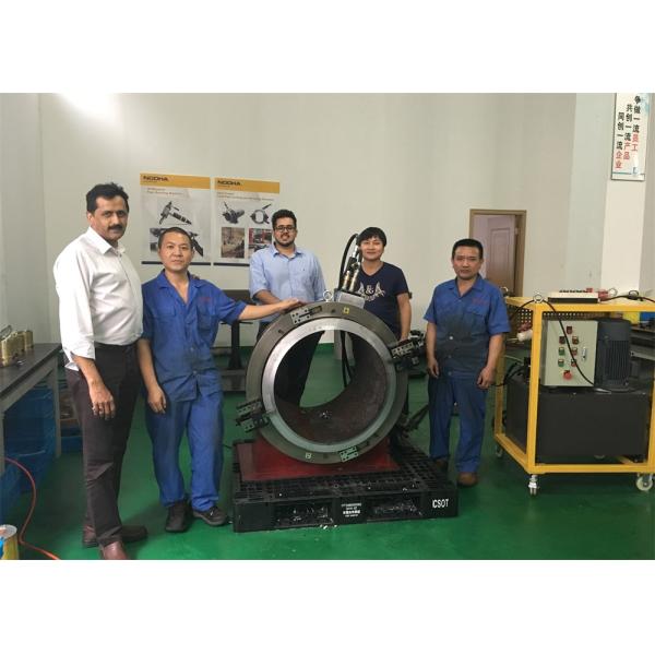 Customized 14"-20" Hydraulic Pipe Cutting Machine Compact Design