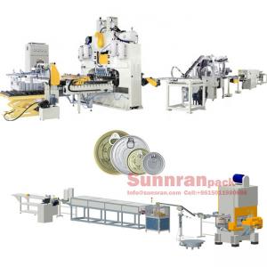 China Sunnran Brand Easy Open End Machine 1000×1100mm Sheet Size wholesale