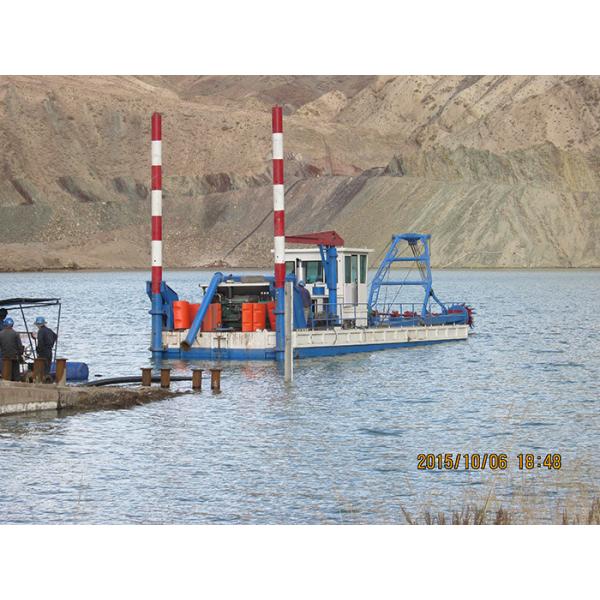 10 Inch Suction Dredge / Small Dredger Ship For Sand Dredging For River Dredging