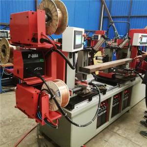 China 4000mm 4 Sides P Shaped Step Beam Welder Machine Delta PLC Control wholesale