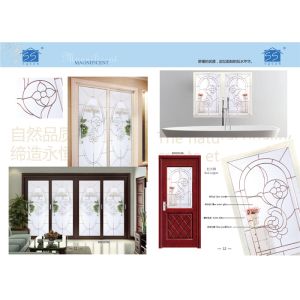 China Tempered Decorative Glass Windows Bump Resistant Keeping Warm Various Shape wholesale