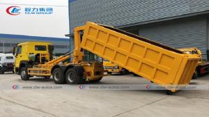 China RHD Carbon Steel Q235 20cbm/20m3 339HP Detachable Body Truck Waste Bin Truck wholesale